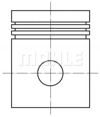 Поршень MAHLE / KNECHT 028PI00126000 (фото 1)