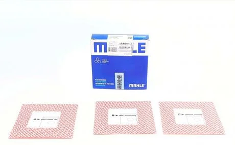 Кільця поршневі VAG 77,00 1,6D/2,0D/2,4D (Mahle) MAHLE / KNECHT 029 55 N1