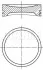 Поршень Mahle CITROEN/PEUGEOT Berlingo,C2,C3,Xsara,1007,Partner,206,306,307 1,4 95- M0401100 MAHLE / KNECHT 0401100 (фото 1)