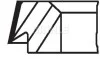 Кільця поршневі (1cyl) KOMPRESSOREN D 78.00 (2.5/2.5/4) MAHLE / KNECHT 145 72 N0 (фото 1)
