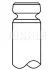 Клапан выпускной MACK R.V.I MIDR 06.24.65 Euro 2 39.9x9.5x175 MAHLE / KNECHT 209 VA 31351 000 (фото 1)
