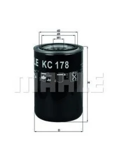 Фільтр паливний Mahle DAF MAHLE / KNECHT KC178