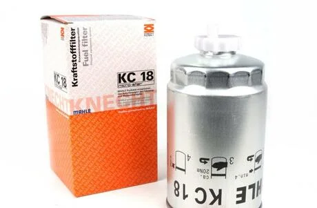 Фільтр паливний Audi, VW, MAHLE / KNECHT KC 18
