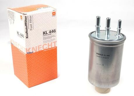 Фильтр топливный 1.8TDCi Connect 02-/Focus 01- (3 трубки) MAHLE / KNECHT KL446 (фото 1)