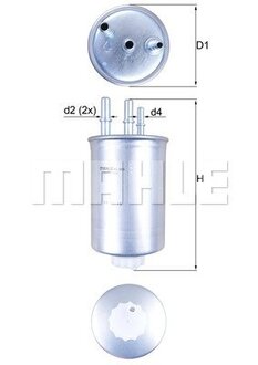 Фильтр топливный Ssangyong MAHLE / KNECHT KL 505