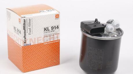 Фильтр топливный MB Sprinter 906 OM651 2.2CDI 06- (с датчиком) MAHLE / KNECHT KL914 (фото 1)