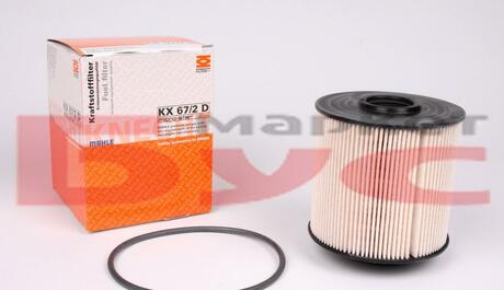 Фильтр топливный KNECHT MAHLE / KNECHT KX 67/2D