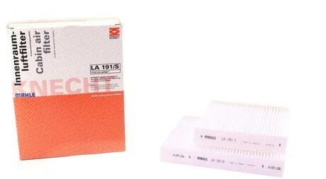 Фильтр салона Citroen C3 10-/Peugeot 207 06-/208 12- MAHLE / KNECHT LA191/S