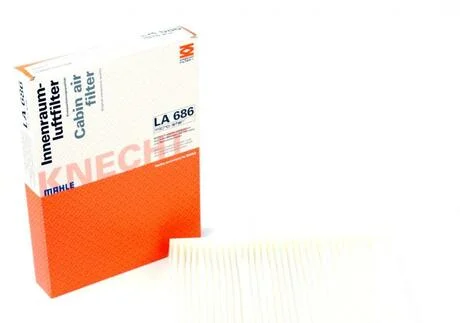 Фільтр салону RENAULT SCENIC III 09-, TRAFIC III 14- (KNECHT-MAHLE) MAHLE / KNECHT LA686