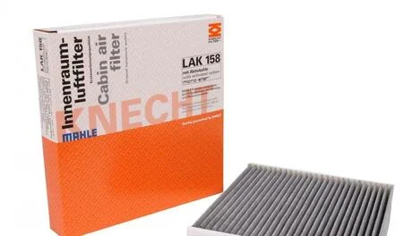 Фільтр салону вугільний (Knecht-Mahle) MAHLE / KNECHT LAK158