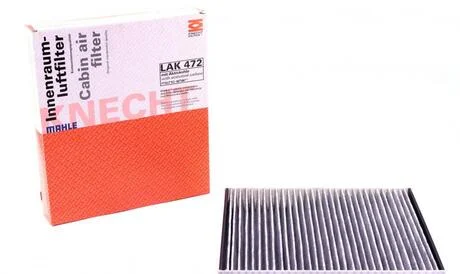 Фільтр салону KNECHT MAHLE / KNECHT LAK 472