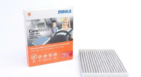 Фільтр салону Dacia Dokker/Lodgy/Renault Zoe 12- (MAHLE / KNECHT LAO891