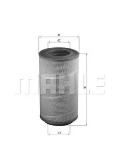 Фильтр воздушный Mahle DAF MAHLE / KNECHT LX1025