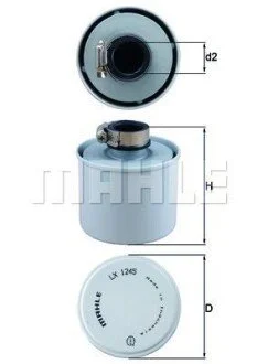 Повітряний фільтр MH MAHLE / KNECHT LX 1245