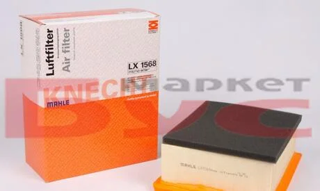 Фільтр повітряний Berlingo/Partner 1.9D/2.0HDi 03- MAHLE / KNECHT LX1568