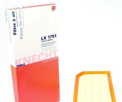 Фільтр повітряний KNECHT MAHLE / KNECHT LX 1751