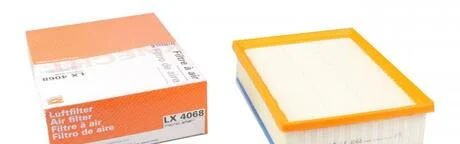 Фільтр повітряний KNECHT MAHLE / KNECHT LX 4068