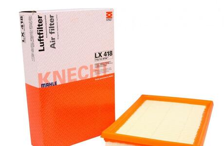 Фильтр воздушный SEAT TOLEDO (Knecht-Mahle) MAHLE / KNECHT LX418