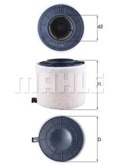 Повітряний фільтр Mahle AUDI A4/A5/SQ5 3.0TDI16>> MAHLE / KNECHT LX4410