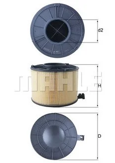 Повітряний фільтр Mahle AUDI A4/A5 \'\'2.0TFSI \'\'15>> MAHLE / KNECHT LX4411