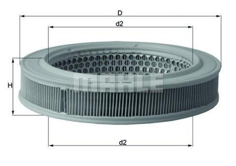 Фільтр повітря MAHLE / KNECHT LX552