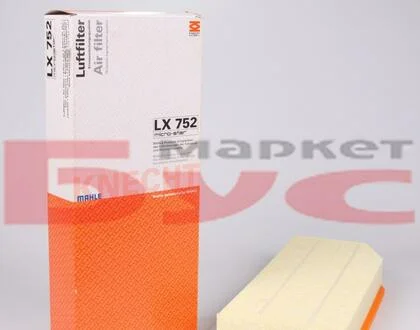 Фильтр воздушный C/E 200/270 CDI W203/210 00-04/S320 CDI 02- MAHLE / KNECHT LX752