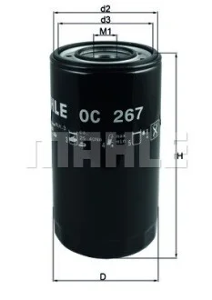 Фільтр мастил MAHLE / KNECHT OC267