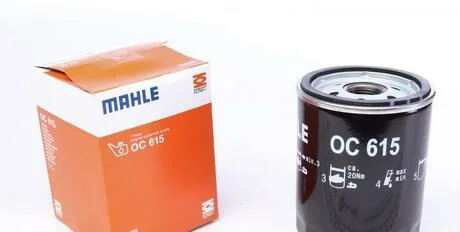 Фільтр масляний FORD RANGER 2.5 TDCI 06-12, MAZDA BT-50 2.5 06- (KNECHT-MAHLE) MAHLE / KNECHT OC615