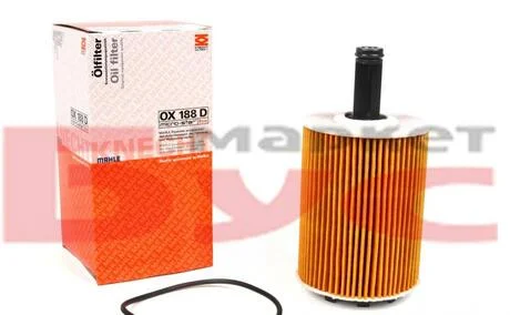 Фільтр олії 1.9TDI/2.0SDI T5 03-/Caddy/Golf 04-/Passat/Jetta 05- MAHLE / KNECHT OX188D