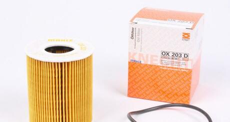 Фільтр олії Mondeo III/IV/Mazda 3/6 1.8/2.0i 00- MAHLE / KNECHT OX203D (фото 1)