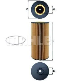 Фільтр масляний MAHLE / KNECHT OX348D