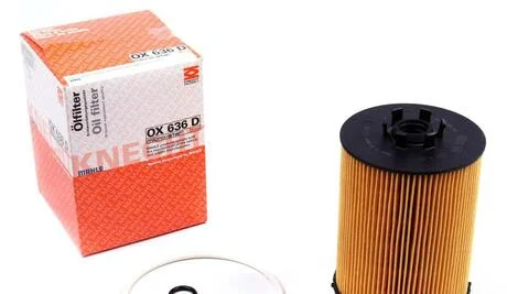 Фільтр масляний BMW 5 (E60)/7 (E65) 3.0-6.0i 03- MAHLE / KNECHT OX636D