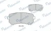 Колодки гальмові дискові задні MANDO MBF015963 (фото 1)