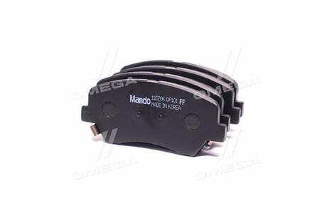 Тормозные колодки дисковые передние MANDO MPH47 (фото 1)
