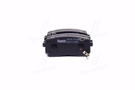 Тормозные колодки дисковые задние MANDO MPK33