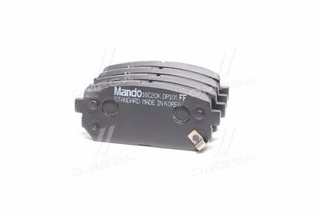 Колодки гальмівні дискові задні (58302-1DA00) Kia Carens 2.0 (04-) MANDO MPK35