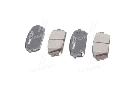 Тормозные колодки дисковые задние MANDO MPK35NS