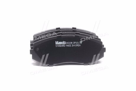 Колодки гальмові дискові передні MANDO MPZ06 (фото 1)