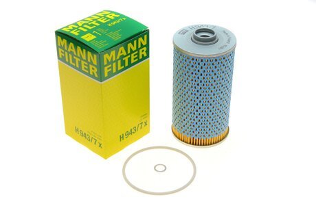Фільтруючий елемент масляного фільтра MANN H 943/7 X