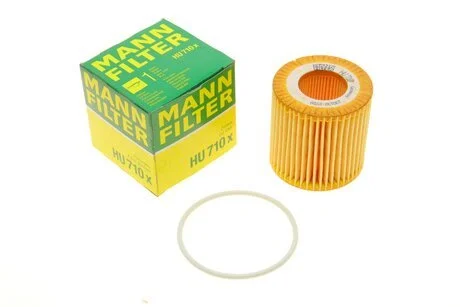 Фильтр масла 1.2i Polo/Fabia 01-/Roomster 06-/Ibiza 02- MANN HU 710x