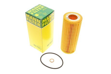 Фильтрующий элемент масляного фильтра MANN HU 722 X (фото 1)