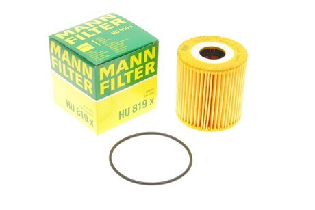 Фильтрующий элемент масляного фильтра MANN HU 819 X (фото 1)