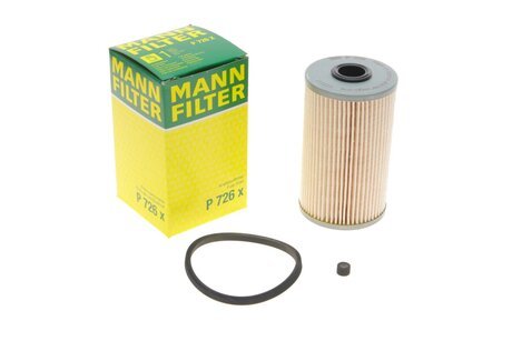 Фільтруючий елемент паливного фільтра MANN P 726 X