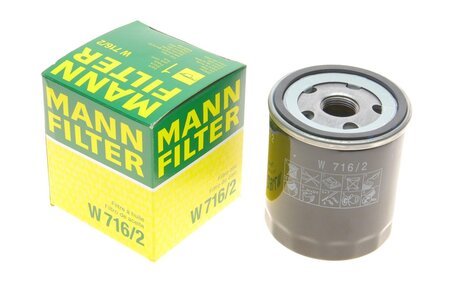 Фильтр смазочных масел MANN W 716/2