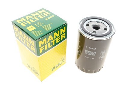 Фільтр масляний двигуна MANN W840/2 (фото 1)