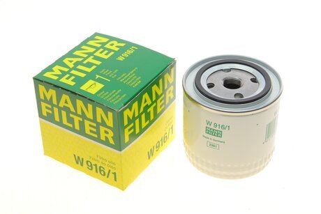 Фільтр масляний FORD - TRANSIT MANN W 916/1 (фото 1)