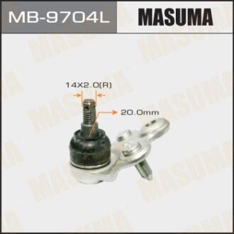 Опора шаровая MASUMA MB9704L