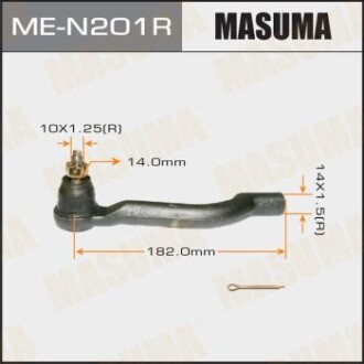 Наконечник кермовий MASUMA MEN201R