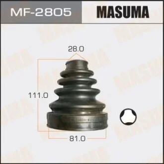 Пильовик шрусу внутрішнього Toyota FJ Cruiser (06-09), Land Cruiser Prado (02-09) MASUMA MF2805