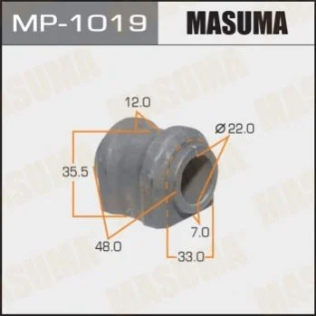 Втулка стабилизатора заднего Toyota RAV 4 (05-12) (Кратно 2 шт) Masuma MASUMA MP1019 (фото 1)